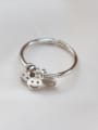 thumb Silver Face  Beautiful Band band ring 0