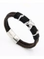 thumb Custom Khaki  Bracelet with Stainless steel 0