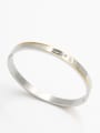 thumb New design Stainless steel  Zircon Bangle in Multicolor color  59mmx50mm 0