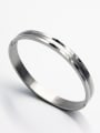 thumb White  Bangle with Stainless steel   63MMX55MM 0