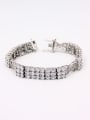 thumb Mother's Initial White Bracelet with Zircon 0