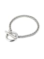 thumb Fashion Silver-Plated Titanium Personalized Bracelet 0