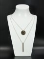 thumb Round style with Gold Plated Necklace 0