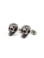 thumb Personalized Silver-Plated Titanium Silver  Studs stud Earring 0