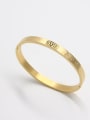 thumb Custom Gold  Bangle with Stainless steel   59mmx50mm 0