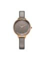 thumb Model No 1000003253 24-27.5mm size Alloy Round style Genuine Leather Women's Watch 0