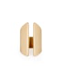 thumb Gold Band band ring with Gold Plated Zinc Alloy 0