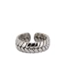thumb New design Silver-Plated Titanium Personalized Band band ring in Silver color 0
