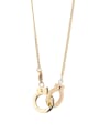 thumb Personalized style with Gold Plated Titanium necklace 0