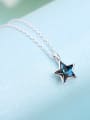 thumb Star Necklac with Silver-Plated 925 Silver 0