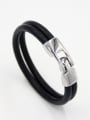thumb Blacksmith Made Stainless steel Geometric Bracelet 0
