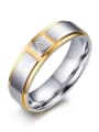 thumb Stainless steel Round Minimalist Band Ring 4