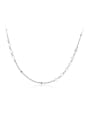 thumb 925 Sterling Silver Star Minimalist Chain Necklace 3