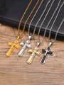 thumb Stainless steel Cross Minimalist Regligious Necklace 0