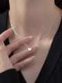 thumb 925 Sterling Silver Shell Butterfly Minimalist Necklace 1