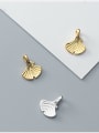 thumb 925 Sterling Silver With  Gold Plated Minimalist Irregular Pendants 0