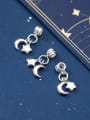 thumb 925 Sterling Silver With Glossy Star Moon Pendant Diy Accessories 0