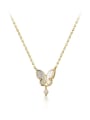 thumb 925 Sterling Silver Shell Butterfly Minimalist Necklace 4