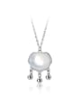 thumb 925 Sterling Silver Shell Cloud Minimalist Necklace 2