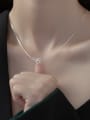 thumb 925 Sterling Silver Bowknot Minimalist Necklace 1