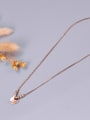 thumb Titanium Butterfly Bead Pendant  Necklace 2