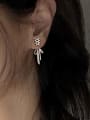 thumb 925 Sterling Silver Bowknot Vintage Drop Earring 1