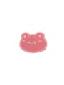 thumb Alloy Cellulose Acetate Cute Animal Frog  Hair Barrette 4
