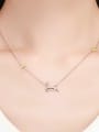 thumb 925 Sterling Silver Deer Dainty Necklace 1