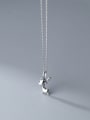 thumb 925 Sterling Silver Dog Minimalist Necklace 3