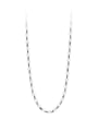 thumb 925 Sterling Silver Round Minimalist Twisted Serpentine Chain 3