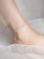 thumb 925 Sterling Silver  Minimalist Shell   Butterfly Anklet 1