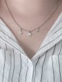 thumb 925 Sterling Silver Cubic Zirconia Star Hip Hop Smiley  Pendant Necklace 1