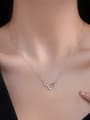 thumb 925 Sterling Silver Deer Minimalist Necklace 1