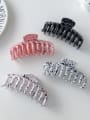 thumb Alloy Cellulose Acetate Cute Geometric Jaw Hair Claw 1