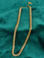 thumb Titanium Irregular chain Vintage Necklace 4