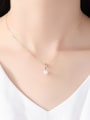 thumb 925 Sterling Silver Freshwater Pearl Pendant Necklace 1