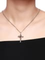 thumb 316L Surgical Steel Cross Ethnic Regligious Necklace 2
