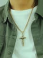 thumb Stainless steel Cross Hip Hop Regligious Necklace 2