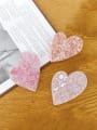 thumb Cellulose Acetate Trend Heart Alloy Multi Color Jaw Hair Claw 1