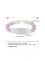 thumb Stainless steel Bead Geometric Minimalist Adjustable Bracelet 4