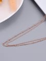 thumb Titanium Minimalist chain Necklace 3