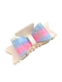 thumb Cellulose Acetate Trend Bowknot Alloy Multi Color Jaw Hair Claw 3