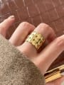 thumb 925 Sterling Silver  Geometric Vintage Band Ring 1
