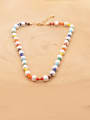 thumb Freshwater Pearl Multi Color Miyuki beads Pure handmade Necklace 2