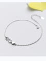 thumb 925 Sterling Silver Minimalist Number  8   Anklet 1