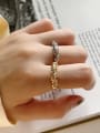 thumb 925 Sterling Silver Irregular Vintage Knotted Free Size Ring 1