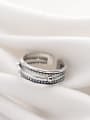 thumb 925 Sterling Silver  Vintage Retro Multilayer Twist Stackable Ring 1