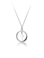 thumb 925 Sterling Silver Cross Minimalist  pendant Necklace 0