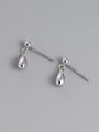 thumb 925 Sterling Silver Water Drop Minimalist Drop Earring 2