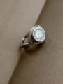 thumb 925 Sterling Silver Cubic Zirconia Round Vintage Band Ring 2